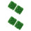 4 Unidades Grama Artificial Para Decoração De Paisagem Micro 5