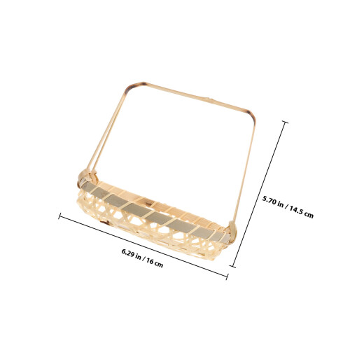2Pcs -Armazenamento Trançado À Mão Para 1