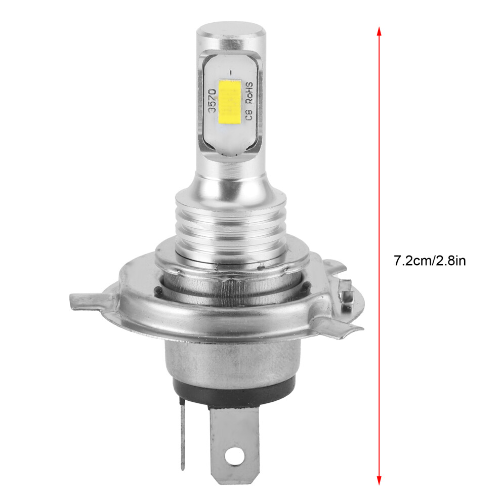 12V/24V 80W Led 1500K Fog/Headlight Bulb For H4 Socket Yellow 7671359627021