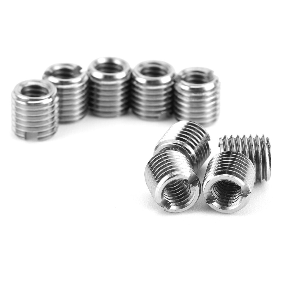 10Pcs Stainless Steel Expandable Repair Nut M4/M6 Thread Insertion 4931359629337