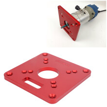 Professional Aluminum 120x120x8mm Router Plate Tool FS-DZ-04
