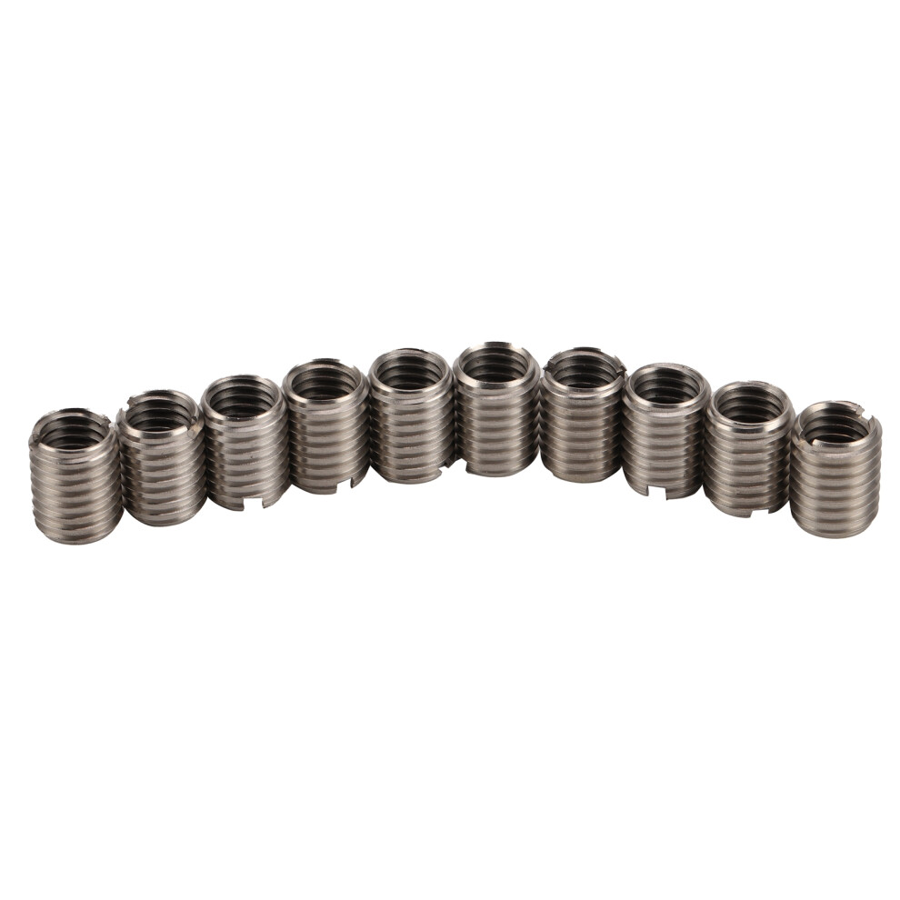 Durable 10Pcs Thread Inserts Reducing Nut Male Female Fastener 80Mm 8161359630408