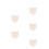 5Stk. Pin-Display-Wimpelbanner, Emaille-Pin, Leere 2