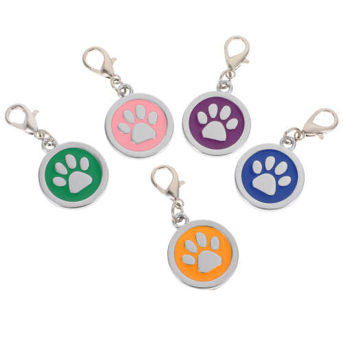5St Pet Hangers Zinklegering Creatief Design Kat Hond