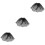 3 Stuks Bruidsdecor Bloemsluier Trouwjurk Haaraccessoire 6
