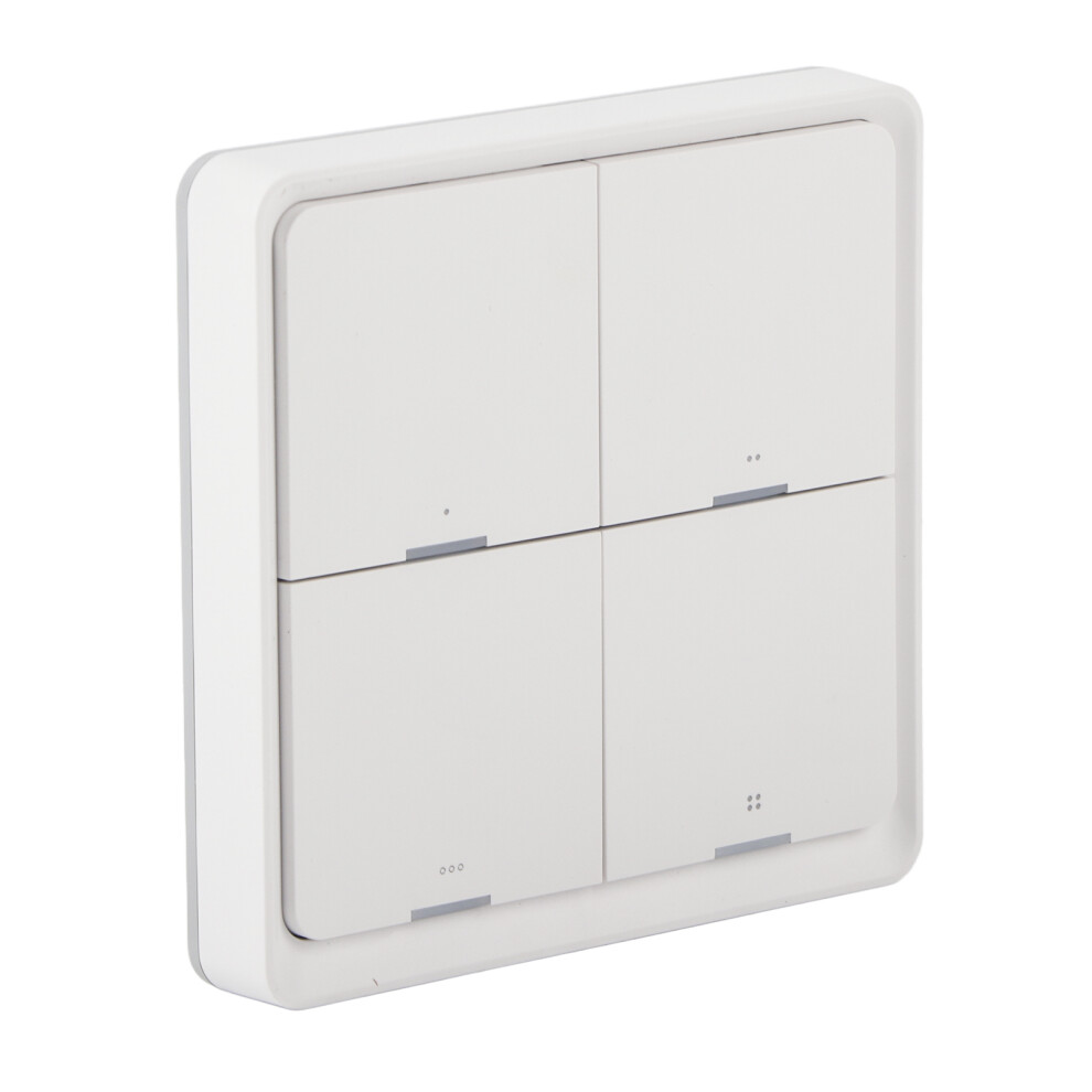 Intelligent 4-Way Wireless Wall Switch With App Control For Zigbee 6951359633750