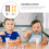 2 Sets Draagbare Kinderbestek Gebroken Kleuren 4