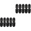 10 Paren Pu Leren Toggle Gespen Kledingriem Met Knopen Sluiting 4