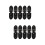 10 Paren Pu Leren Toggle Gespen Kledingriem Met Knopen Sluiting 8