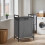 VASAGLE Compact 65L Laundry Basket with Slatted Shelf 1