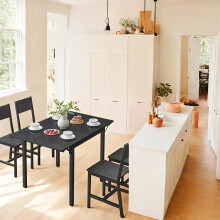 Folding Dining Table, Drop Leaf Extendable, for Small Spaces, Seats 2-4 People, Industrial, 78 x 120 x 76.2 cm