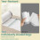 Songmics Drawstring Bin Liners, 30L Bin Liners, Code 30A, Customized, 2 Rolls, 90 Pieces 3