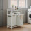 VASAGLE (73x33x92cm, White) Laundry Basket, Laundry Hamper, Laundry Sorter 2