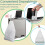Songmics Drawstring Bin Liners, 30L Bin Liners, Code 30A, Customized, 2 Rolls, 90 Pieces 5