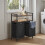 VASAGLE Dual Bag Laundry Sorter with Shelves - Easy Assembly 3