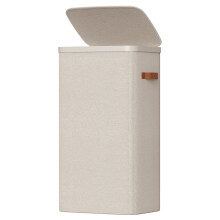 Laundry Basket, Laundry Hamper, with Lid and Handles, Removable Liner, Easy Assembly, Beige