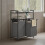 VASAGLE 92L Dual Compartment Laundry Sorter with Shelves 3