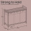 VASAGLE 3-Compartment Laundry Basket with Slatted Shelf & Liners 7