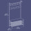 VASAGLE Industrial-Style Coat Rack with Shoe Storage and Bench 6