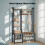 VASAGLE 4-in-1 Hall Tree with Bench, Hooks, Shoe Rack & Shelves 2