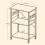 VASAGLE 3-Tier Kitchen Shelf Organizer with Hooks, Easy Assembly 6