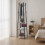 VASAGLE Industrial Coat Rack with Shelves & Hooks for Small Spaces 2