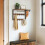 VASAGLE 3-in-1 Wall Coat Rack with Shelf, Hooks, and Hanging Rod 3