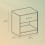 VASAGLE Modern Minimalist White Bedside Table with Drawer 6