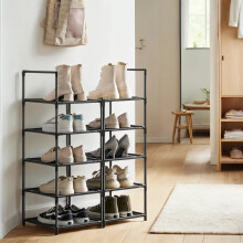 10-Tier Space-Saving Shoe Rack Organizer
