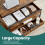 VASAGLE Lift-Top Coffee Table with Adjustable Height and Storage 6