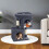 FEANDREA Cat Tree, Cat Tower, with Large Cat Perch, 2 Cat Caves, Scratching Post, Dark Gray 1