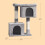 FEANDREA Light Grey Cat Tree with Sisal, Plush, Anti-Tip Kit 4