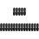 20Paren Zwarte PU Toggle Sluitingen Duffle Knopen Voor DIY 2