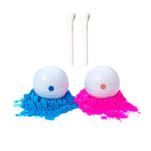 8Stk Langlebige Gender Reveal Powder Bälle Weiß Für Festspiele