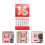 Chinese Wall Calendar Red Paper 1pcs 11