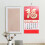 Chinese Wall Calendar Red Paper 1pcs 4
