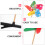 20Ud Horquillas Para Niñas Creativas Y Plástico Multicolor 10