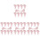 40 Sets Elegante Mit Schleifen Design 3