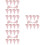 40 Sets Elegante Mit Schleifen Design 8