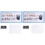 2 Pcs Growth Record Photo Frame Fingerprint Holder For 2