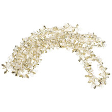 4 Pcs Beaded Christmas Garland With Diamond Design For Tree Decoration