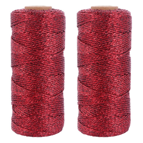 2 Rolls Diy Tied Rope For Decorative Craft Use 1