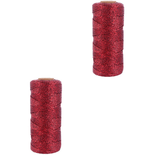2 Rolls Diy Tied Rope For Decorative Craft Use 2