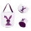 2 Pcs Rabbit Pattern Candy Bucket Easter Treat Bag 10