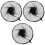 3Pcs Metal Fishing Net Durable Landing Net Head Accessory 3