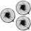 3Pcs Metal Fishing Net Durable Landing Net Head Accessory 6
