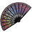 1Pc Delicate Peacocks Tail Design Folding Fan Classical Craft 1