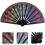 1Pc Delicate Peacocks Tail Design Folding Fan Classical Craft 7