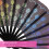 1Pc Delicate Peacocks Tail Design Folding Fan Classical Craft 4