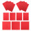 12 Sheets Kids Paper Cuts Kit Diy Origami Outs Papers 7